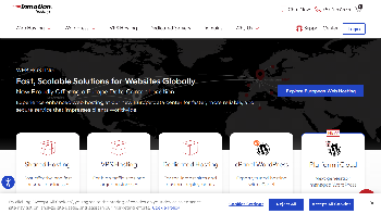 InMotionHosting.com screenshot