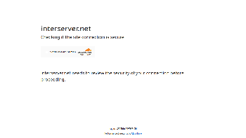 InterServer.net screenshot