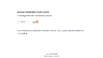 ResellerClub.com screenshot